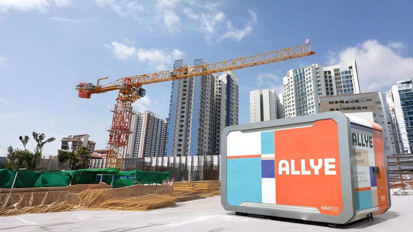 Allye MAX300 on site